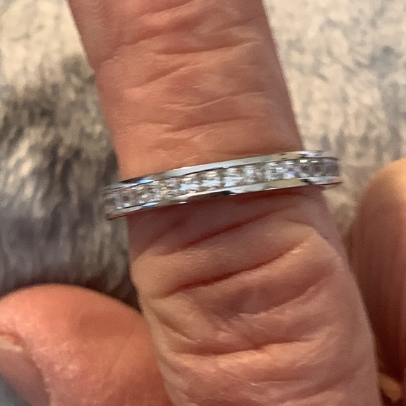 CZ Eternity ring size 9 - Picture 4 of 4